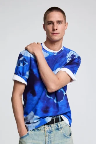 Tie-Dye Flower T-Shirt