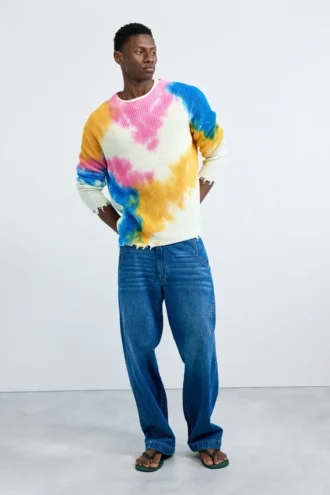 Tie-Dye Sweater