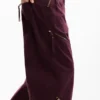 Tie-Dye Trousers with Zippers