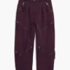 Tie-Dye Trousers with Zippers