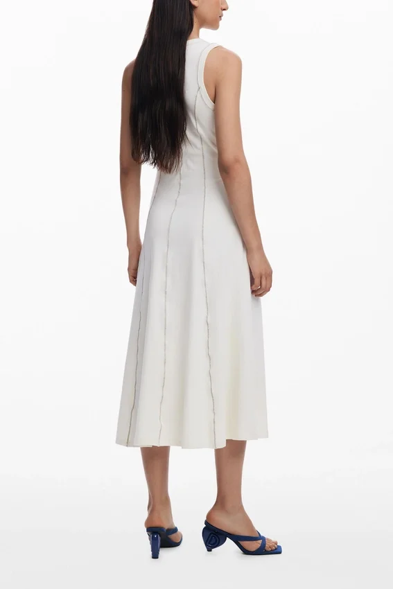 Topstitched Dress Topstitched Dress