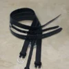 Triple Leather Studio Sash Belt