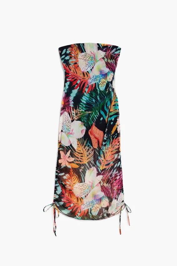 Tropical Bandeau Dress Tropical Bandeau Dress