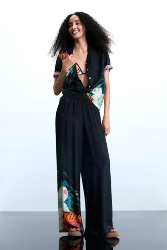 Tropical Fluid Trousers