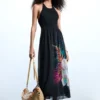 Tropical Halter Dress Tropical Halter Dress