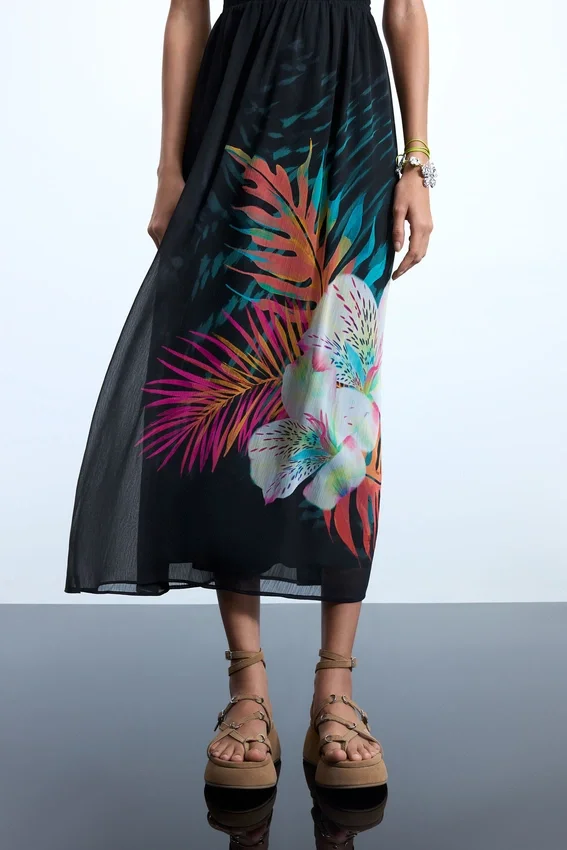 Tropical Halter Dress Tropical Halter Dress