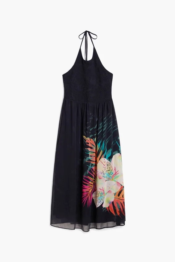 Tropical Halter Dress Tropical Halter Dress