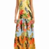 Tropical Halter Neck Maxi Dress Tropical Halter Neck Maxi Dress