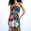 Tropical Printed Jumpsuit