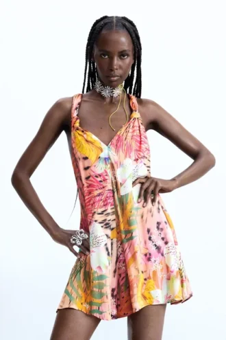 Tropical Short Jumpsuit Tropical Short Jumpsuit