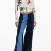 Tropical Stamps Sweater