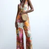 Tropical Wrap Jumpsuit Tropical Wrap Jumpsuit