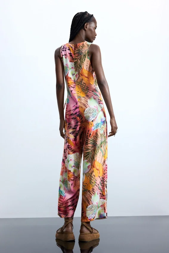 Tropical Wrap Jumpsuit Tropical Wrap Jumpsuit
