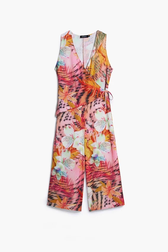 Tropical Wrap Jumpsuit Tropical Wrap Jumpsuit