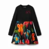 Two-In-One Floral Dress
