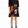 Two-In-One Floral Dress