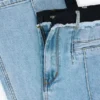 Two-Material Denim Trousers Two-Material Denim Trousers