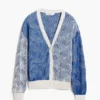 Two-Tone Knit Cardigan Two-Tone Knit Cardigan