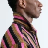 Two-Tone Striped Shirt
