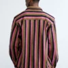Two-Tone Striped Shirt