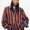 Two-Tone Striped Shirt