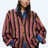 Two-Tone Striped Shirt