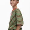 Two-Tone Striped T-Shirt