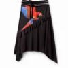 Tyler Mcgillivary Parrot Midi Skirt Tyler Mcgillivary Parrot Midi Skirt