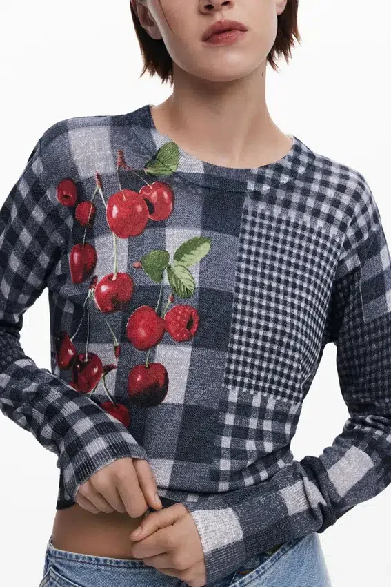 Vichy Fruit Sweater Vichy Fruit Sweater