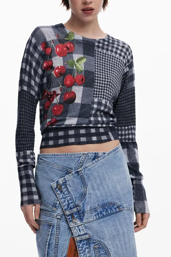 Vichy Fruit Sweater Vichy Fruit Sweater