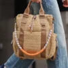 Voyager Raffia Backpack