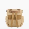 Voyager Raffia Backpack