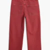 Washed-Effect Denim Trousers Washed-Effect Denim Trousers