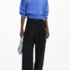 Washed Effect Sweatshirt