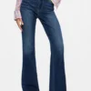 Washed Flared Jeans Washed Flared Jeans