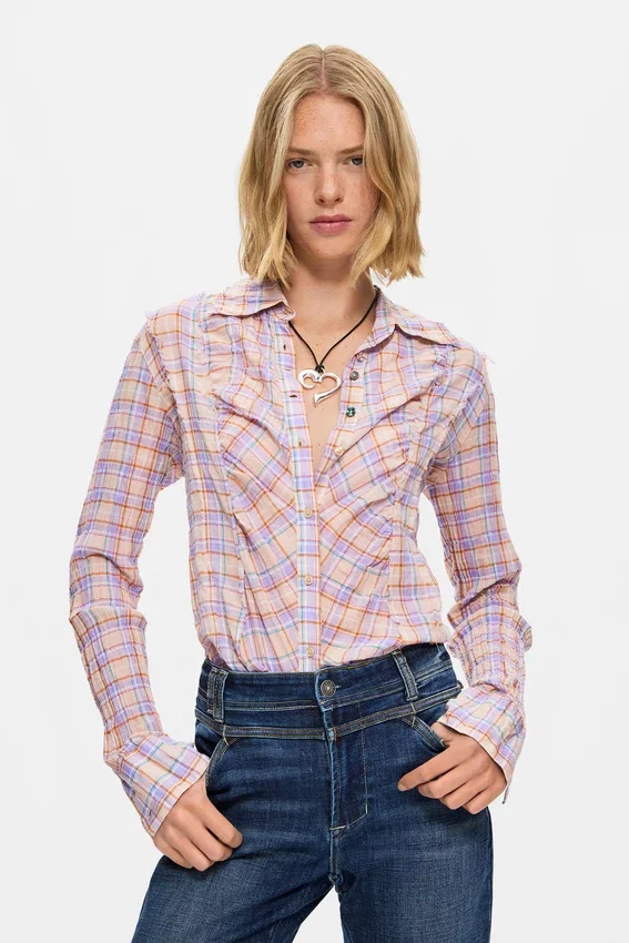 Washed Flared Jeans Washed Flared Jeans