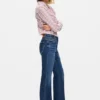 Washed Flared Jeans Washed Flared Jeans