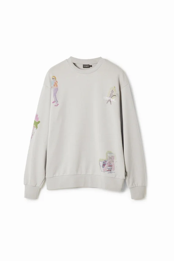 Watercolor Illustrations Sweatshirt Watercolor Illustrations Sweatshirt