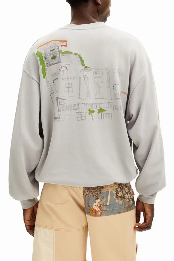 Watercolor Illustrations Sweatshirt Watercolor Illustrations Sweatshirt
