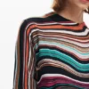 Wavy Striped Sweater
