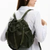 Waxed Multi-Position Backpack