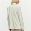 White Patchwork Blazer White Patchwork Blazer