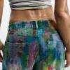 Wide Leg Splatter Jeans