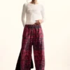 Wide Trousers Designed by Mr. Christian Lacroix