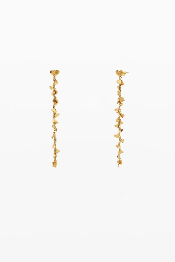 Zalio Gold-Plated Cascade Earrings Zalio Gold-Plated Cascade Earrings