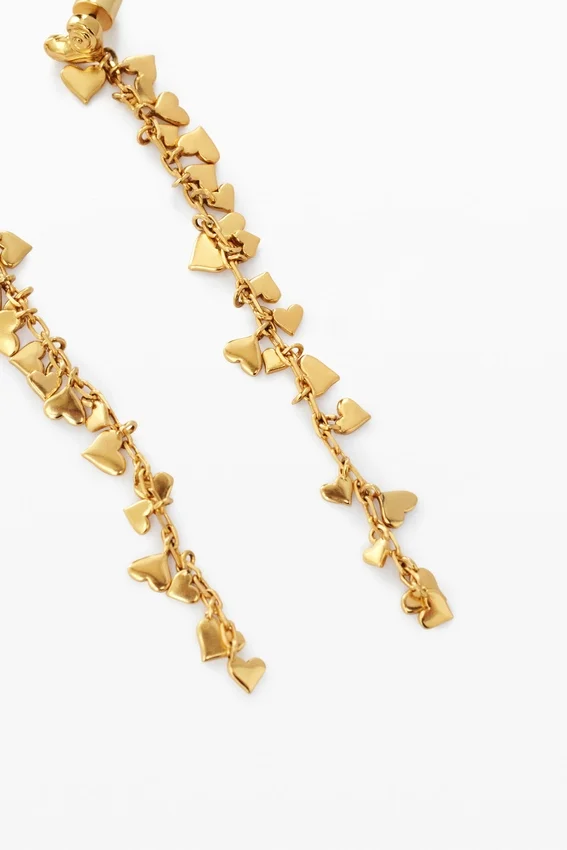 Zalio Gold-Plated Cascade Earrings Zalio Gold-Plated Cascade Earrings