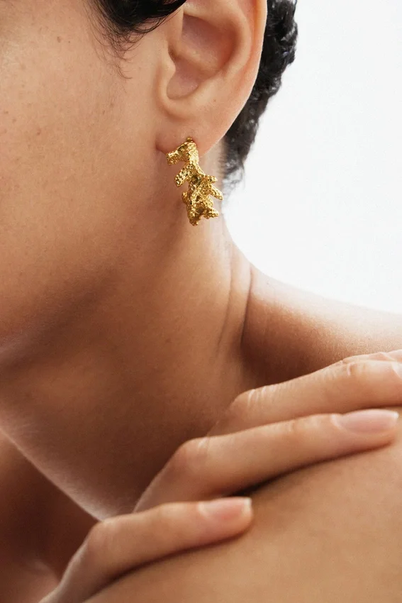 Zalio Gold Plated Earrings Zalio Gold Plated Earrings