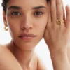 Zalio Gold Plated Earrings Zalio Gold Plated Earrings