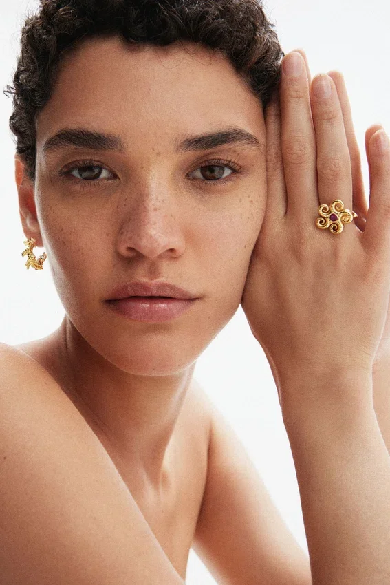 Zalio Gold Plated Earrings Zalio Gold Plated Earrings