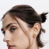 Zalio Gold-Plated Heart Stud Earrings Zalio Gold-Plated Heart Stud Earrings